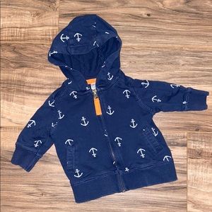 Baby Boy Anchor Zip Up